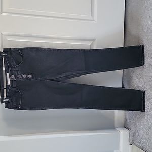 Lauren Conrad High Rise Skinny Black Jeans Size 4